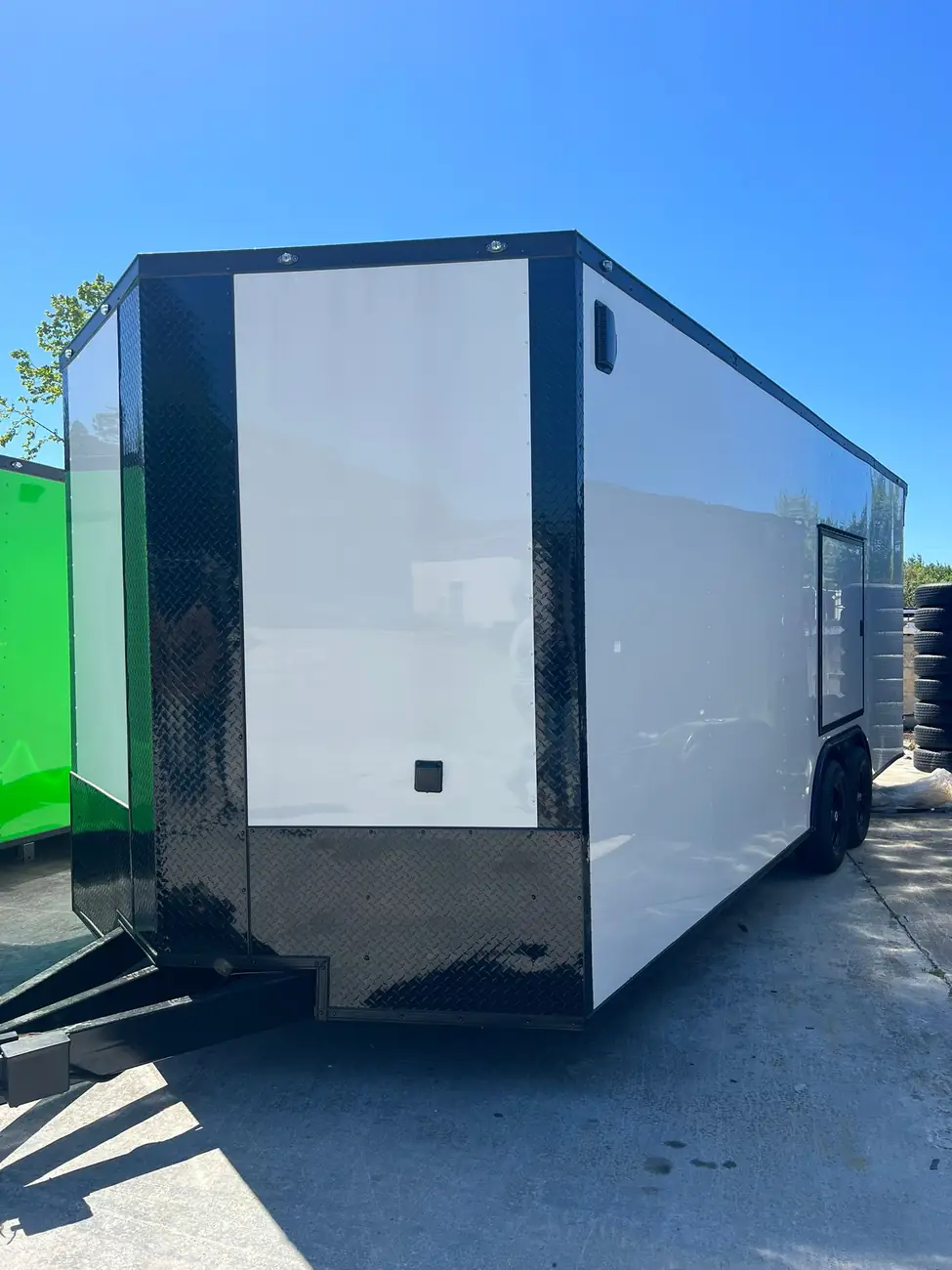 8.5x20 Enclosed Trailer, 14K photo 1