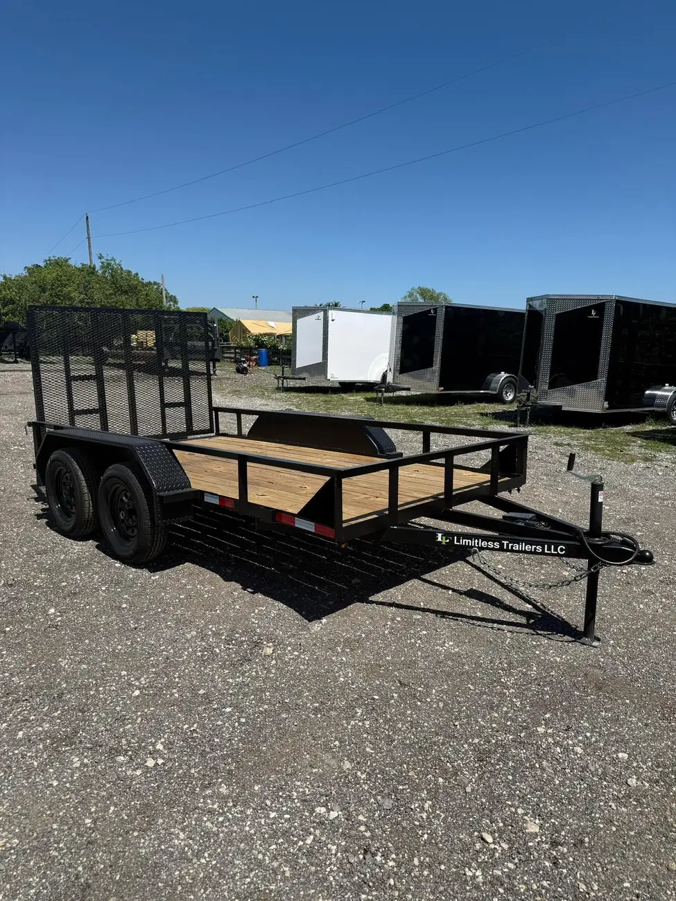 6x12 Utility Trailer, tandem photo 1