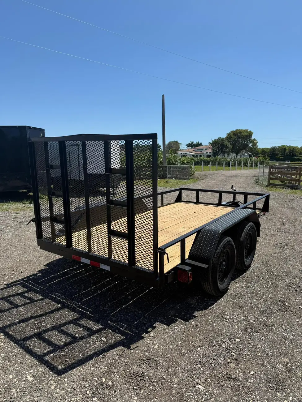 6x12 Utility Trailer, tandem photo 2