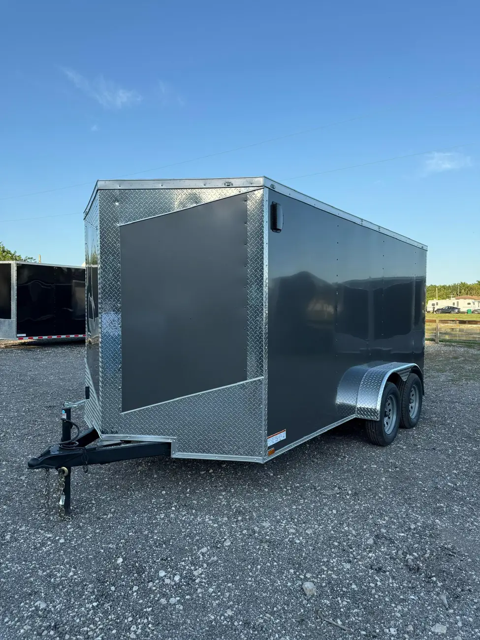 7x14 Enclosed Trailer photo 1