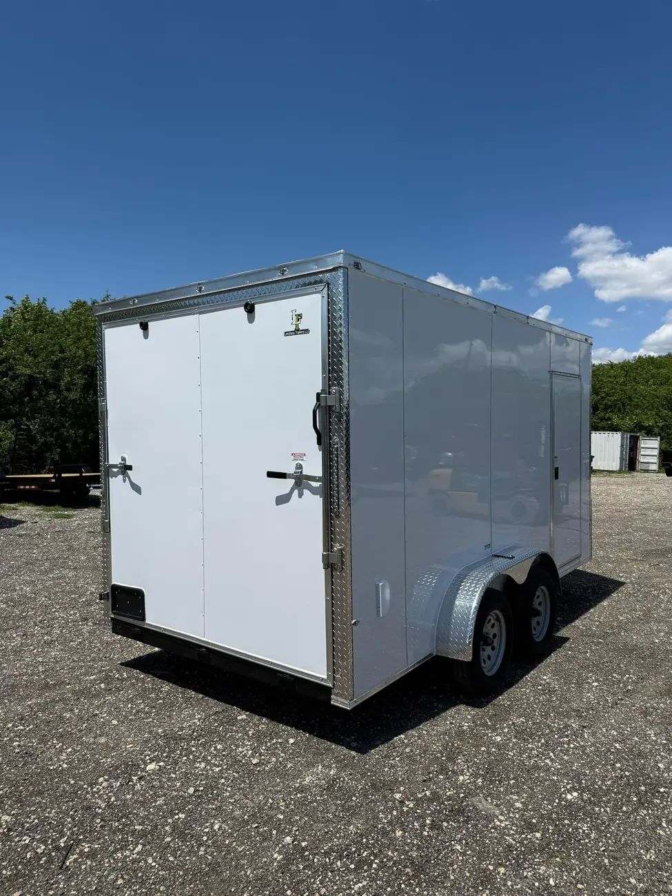 7x14 Enclosed Trailer, 7 ft tall photo 3