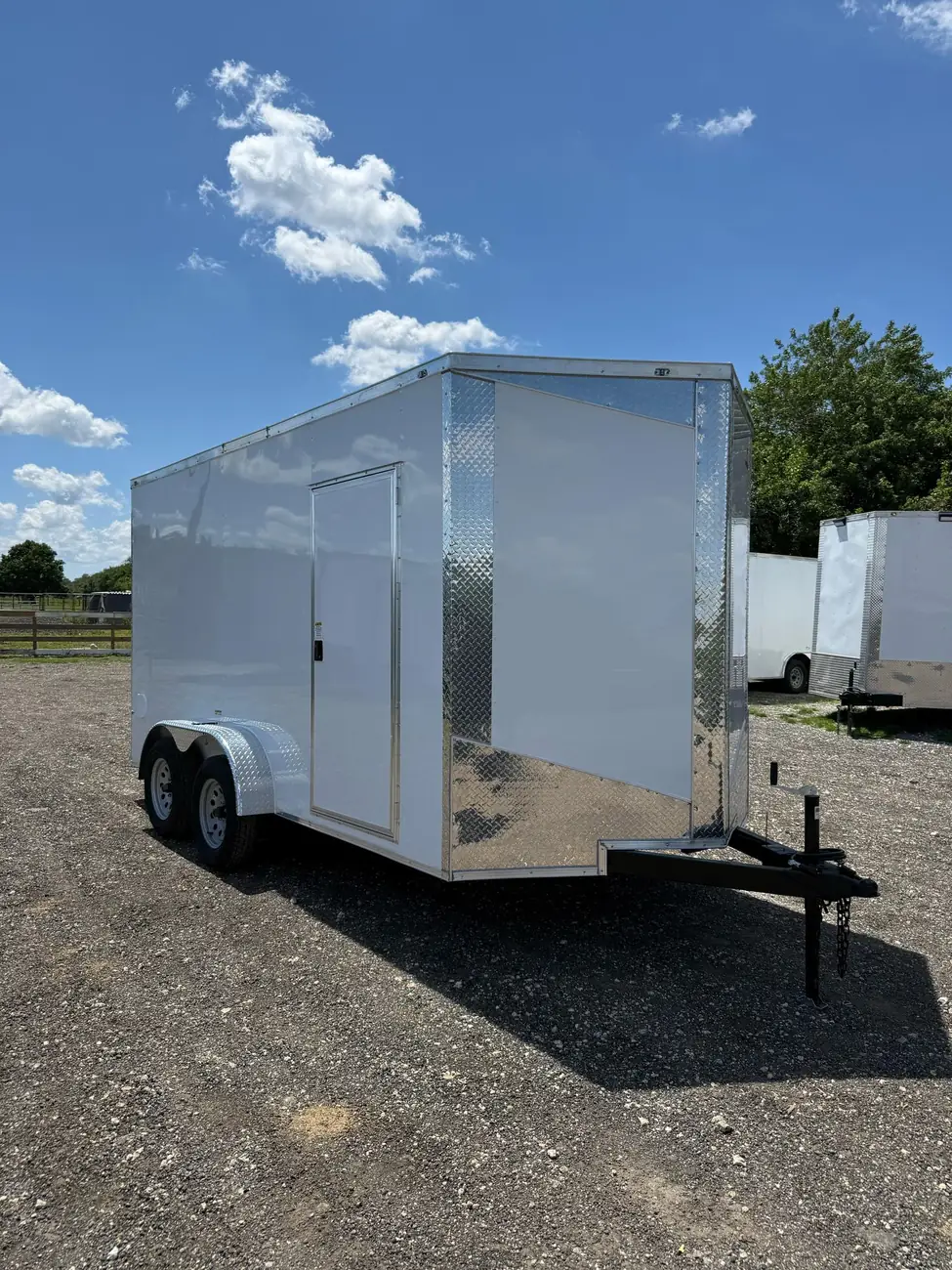 7x14 Enclosed Trailer, 7 ft tall photo 5