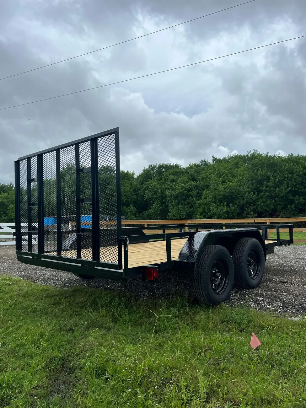 7x14 Utility Trailer, tandem photo 1