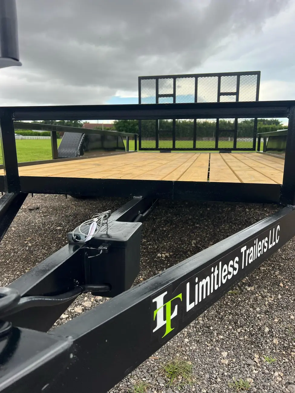 7x14 Utility Trailer, tandem photo 2