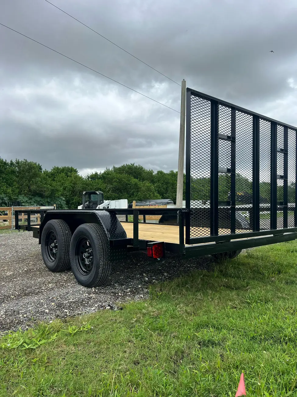 7x14 Utility Trailer, tandem photo 3