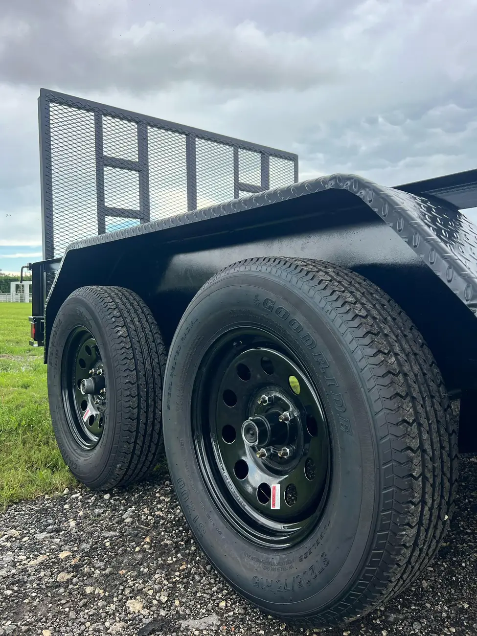7x14 Utility Trailer, tandem photo 4