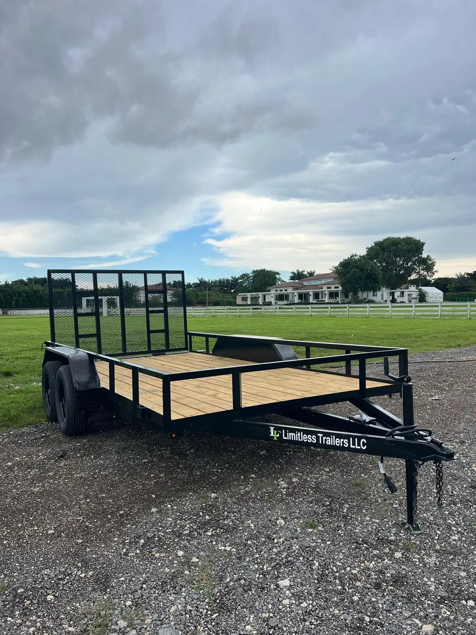 7x14 Utility Trailer, tandem photo 5